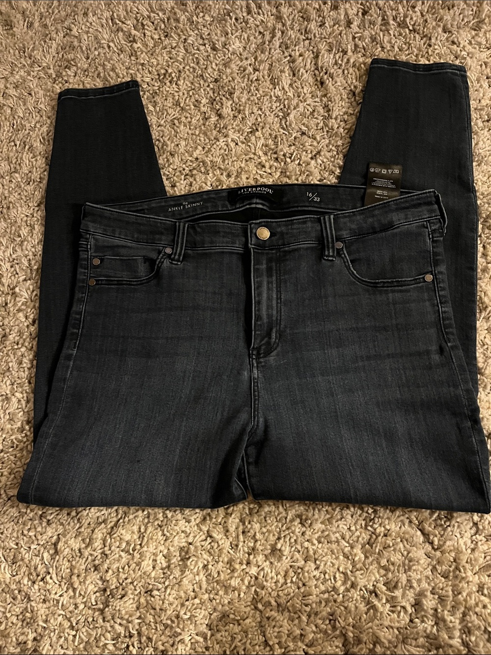 Liverpool Skinny Jeans - Dark blue